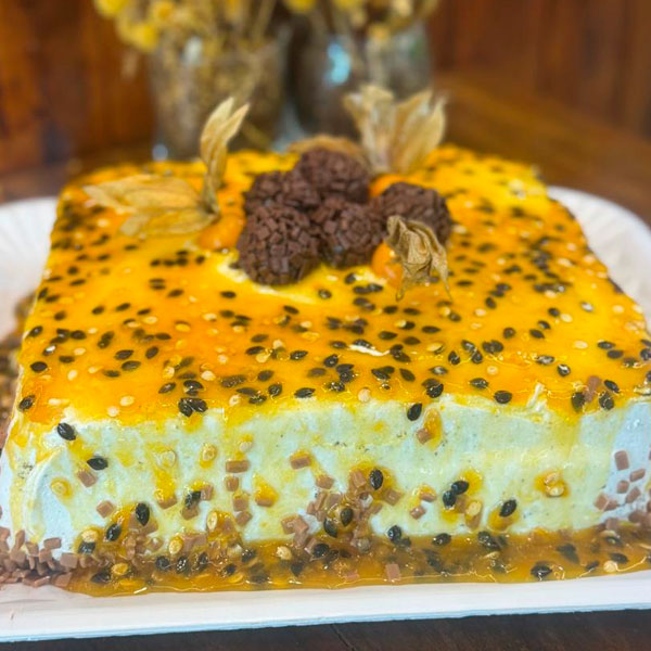 Maracujá com Brigadeiro